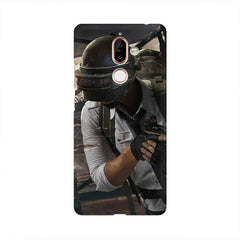 Gaming Soldier Mobile Cover For Nokia 7 Plus