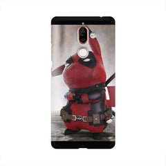 Red Pikachu Mobile Cover For Nokia 7 Plus