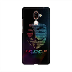Anon Hackers Mobile Cover For Nokia 7 Plus