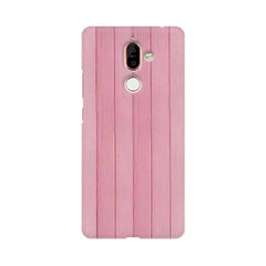 Pink Wood Mobile Cover For Nokia 7 Plus