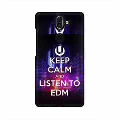 Keep Calm And Listen To EDM Mobile Cover For Nokia 8 Sirocco