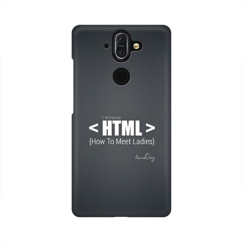 HTML Mobile Cover For Nokia 8 Sirocco