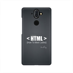 HTML Mobile Cover For Nokia 8 Sirocco