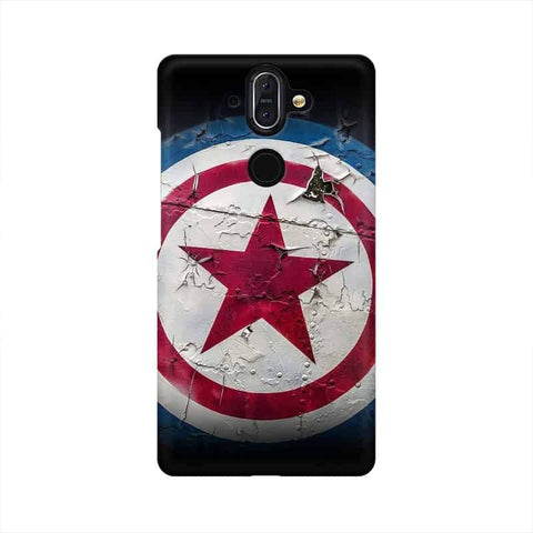 Captain America Mobile Cover For Nokia 8 Sirocco