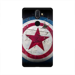 Captain America Mobile Cover For Nokia 8 Sirocco