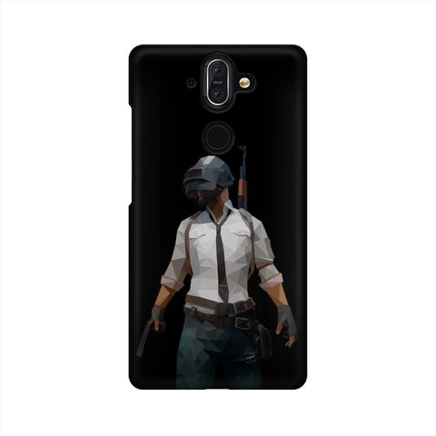 PUBG Printed Mobile Cover For Nokia 8 Sirocco