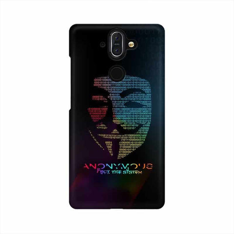 Anon Hackers Mobile Cover For Nokia 8 Sirocco