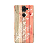 Wood Style Mobile Cover For Nokia 8 Sirocco