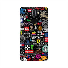 Brands Logo's Mobile Cover For Nokia 8 Sirocco