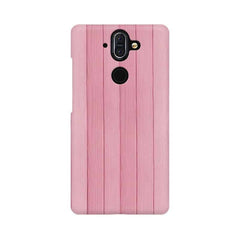 Pink Wood Mobile Cover For Nokia 8 Sirocco