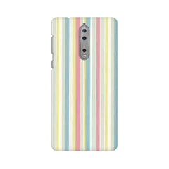 Pastel Lines Mobile Cover For Nokia 8