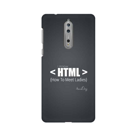 HTML Mobile Cover For Nokia 8