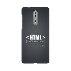HTML Mobile Cover For Nokia 8