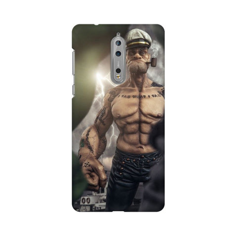 Popeye The Sailor Mobile Cover For Nokia 8