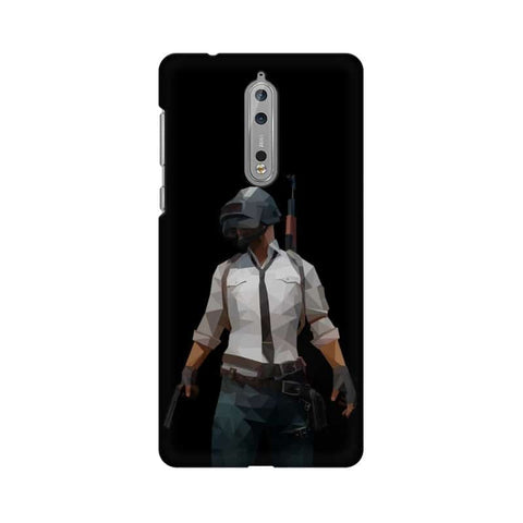 PUBG Printed Mobile Cover For Nokia 8