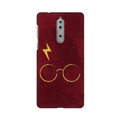Symbols of Harry Potter Mobile Cover For Nokia 8