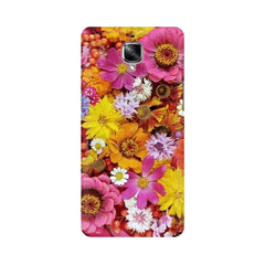 Colorful Flowers Background Mobile Cover For OnePlus 3T