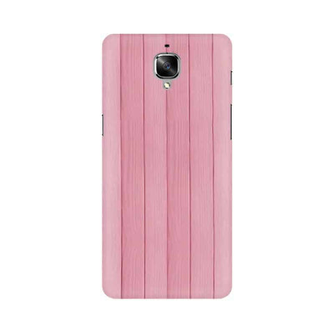 Pink Wood Mobile Cover For OnePlus 3T