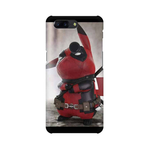 Red Pikachu Mobile Cover For OnePlus 5T