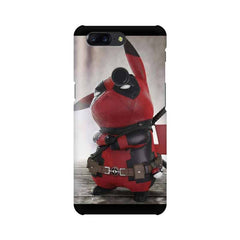 Red Pikachu Mobile Cover For OnePlus 5T