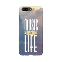 Music is Life Mobile Cover For OnePlus 5