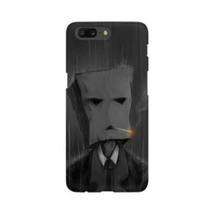 Smoking in The Rain Mobile Cover For OnePlus 5