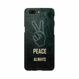 Always Peace Mobile Cover For OnePlus 5