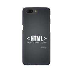HTML Mobile Cover For OnePlus 5