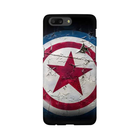 Captain America Mobile Cover For OnePlus 5