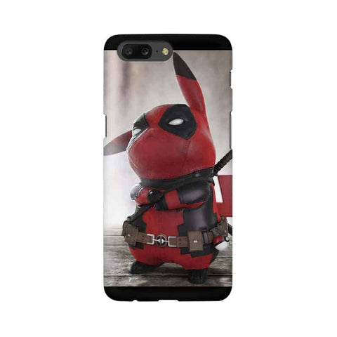Red Pikachu Mobile Cover For OnePlus 5