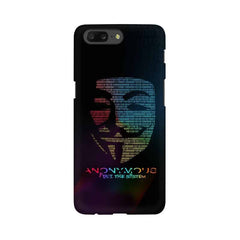 Anon Hackers Mobile Cover For OnePlus 5