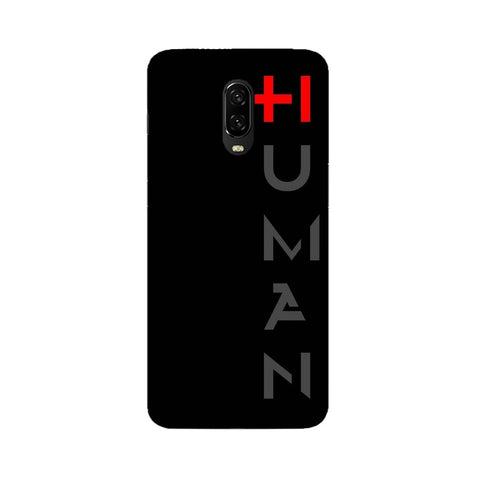 Human Mobile Cover For OnePlus 6T
