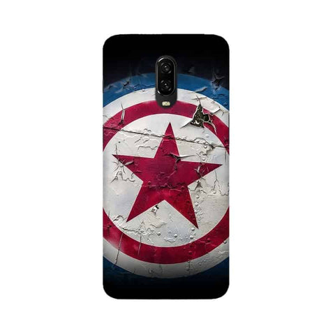 Captain America Mobile Cover For OnePlus 6T