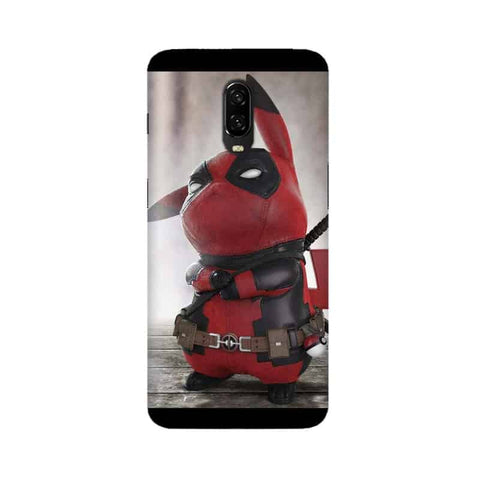 Red Pikachu Mobile Cover For OnePlus 6T