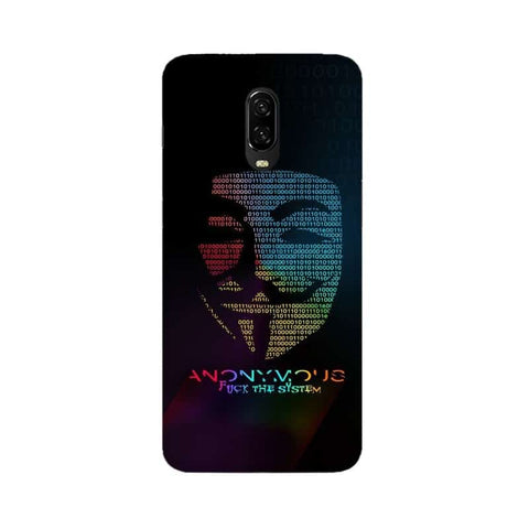 Anon Hackers Mobile Cover For OnePlus 6T
