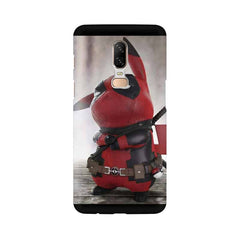 Red Pikachu Mobile Cover For OnePlus 6