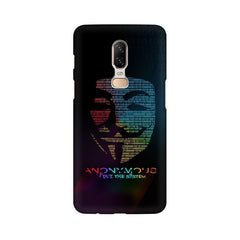 Anon Hackers Mobile Cover For OnePlus 6