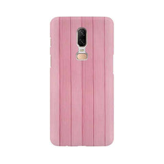 Pink Wood Mobile Cover For OnePlus 6
