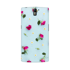 Floral Background Mobile Cover For OnePlus One