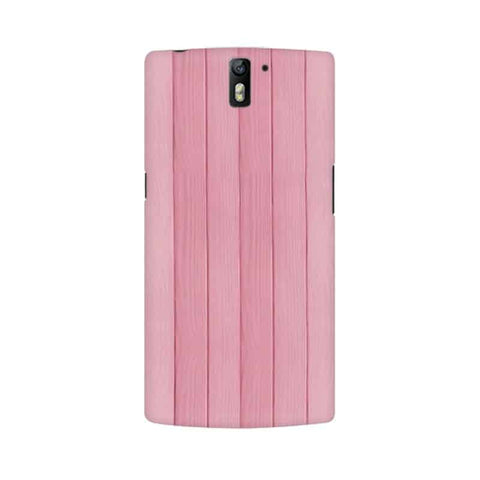 Pink Wood Mobile Cover For OnePlus One