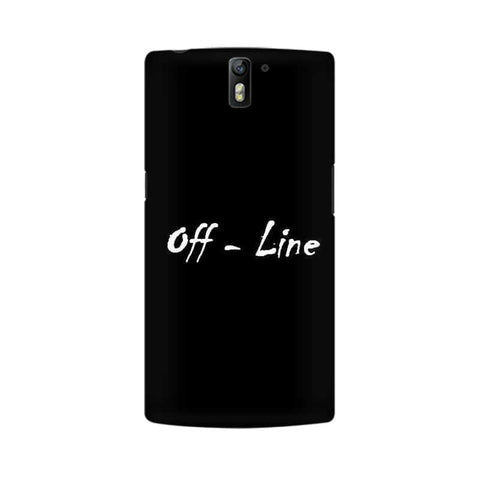 off-Line Wallpaper Mobile Cover For OnePlus One