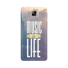 Music is Life Mobile Cover For OnePlus Three