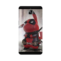 Red Pikachu Mobile Cover For OnePlus Three