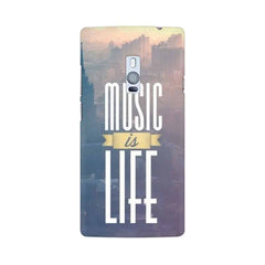 Music is Life Mobile Cover For OnePlus Two