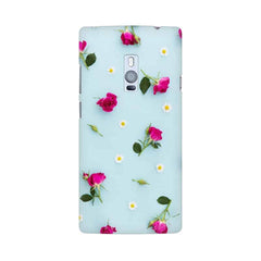 Floral Background Mobile Cover For OnePlus Two