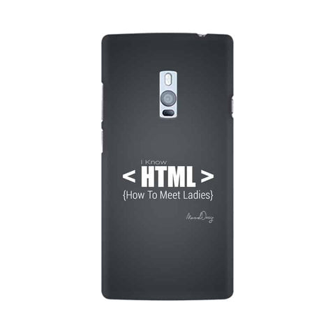 HTML Mobile Cover For OnePlus Two