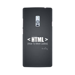 HTML Mobile Cover For OnePlus Two