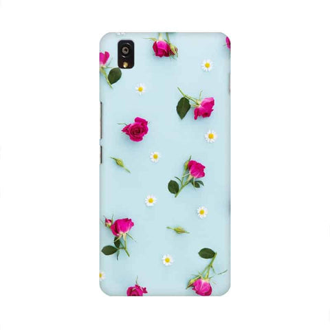 Floral Background Mobile Cover For OnePlus X