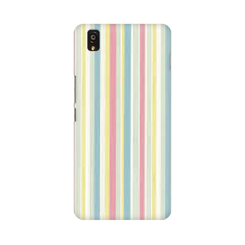 Pastel Lines Mobile Cover For OnePlus X