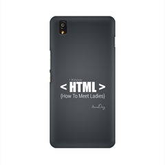 HTML Mobile Cover For OnePlus X